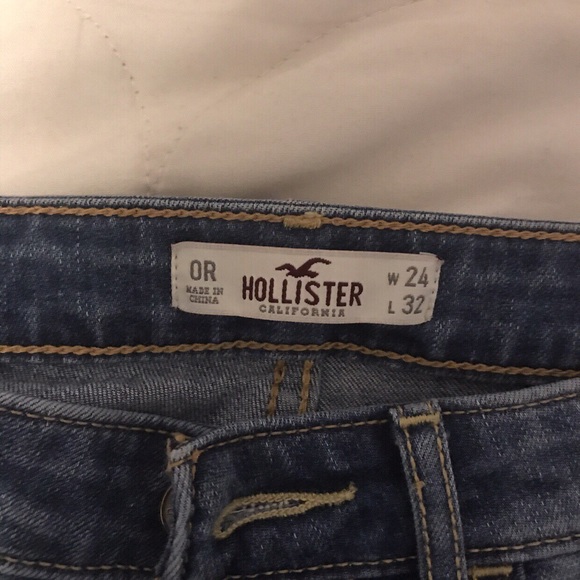 Vintage Style Light Washed Skinny Jeans - Picture 5 of 5